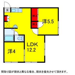 京成臼井駅 徒歩10分 2階の物件間取画像